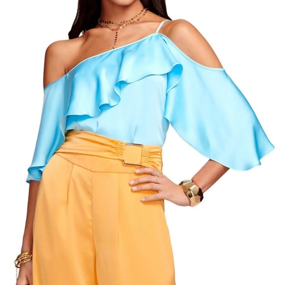 Ramy Brook Tops - Ramy Brook Crop Drapey Top S
